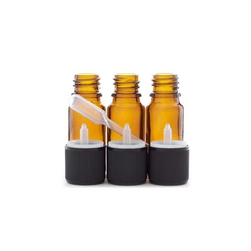 Flacon verre ambré et gradué avec bouchon pipette 30 ml – Naturacig