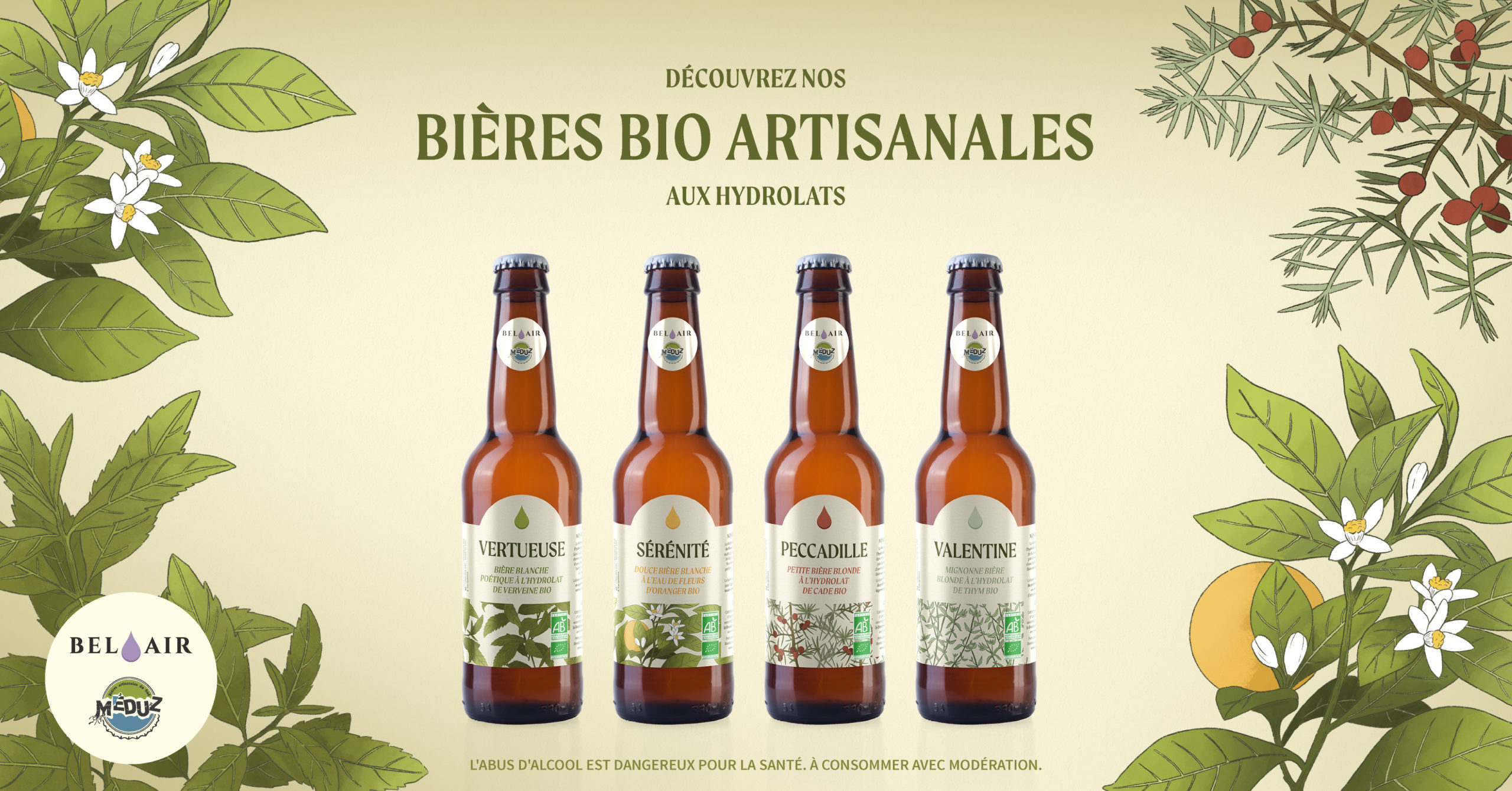 Soif de garrigue ? Nos bières bio aromatiques sont en vente !
