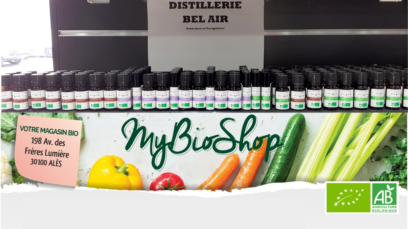 Mybioshop Alès (30) : boutique partenaire !