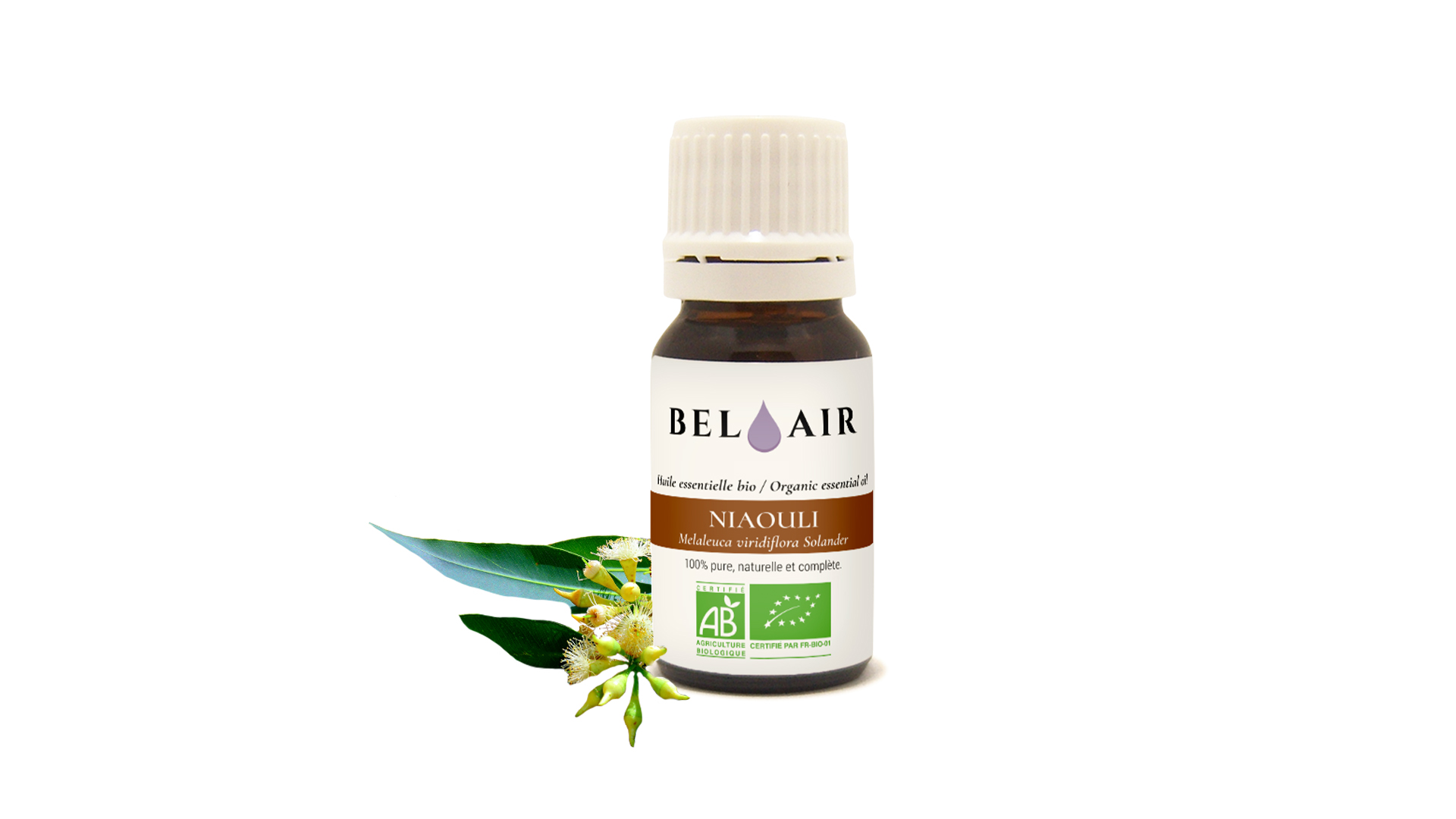Niaouli - Huile essentielle bio - Distillerie Bel Air