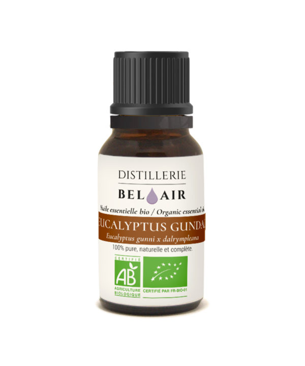 Eucalyptus Gundal – Huile essentielle bio Distillerie Bel Air