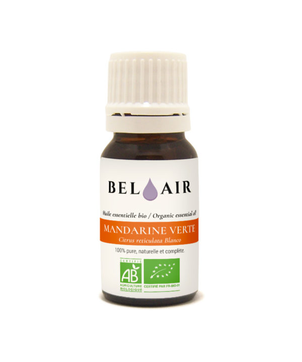 Mandarine verte - Huile essentielle bio - 10 ml Distillerie Bel Air