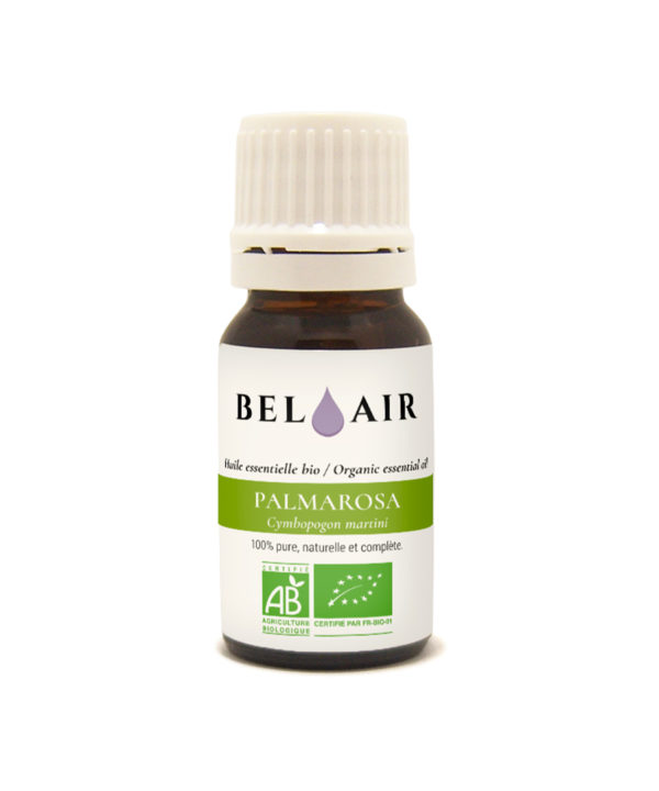 Palmarosa - Huile essentielle bio - 10 ml Distillerie Bel Air